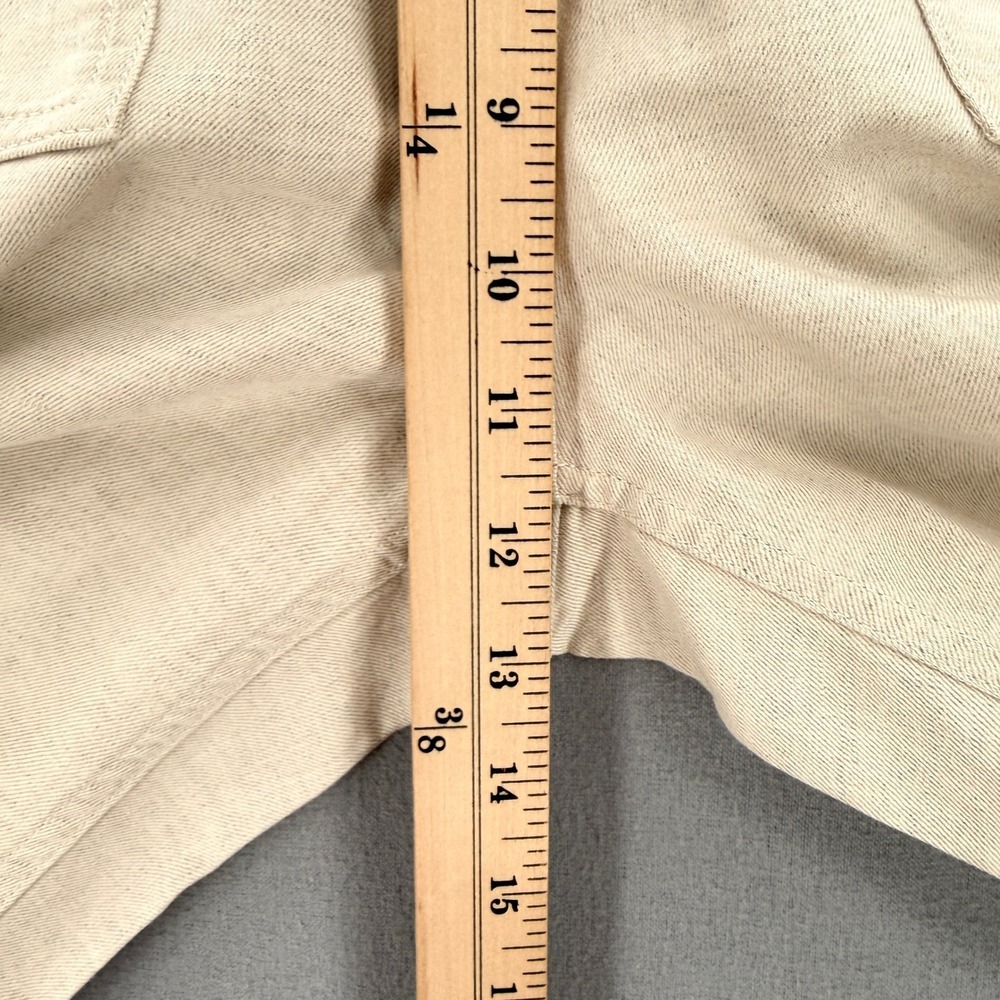OUTERKNOWN Station Jumpsuit Womens Small Natural Beige Linen Cotton Utility NEW - Picture 15 of 16